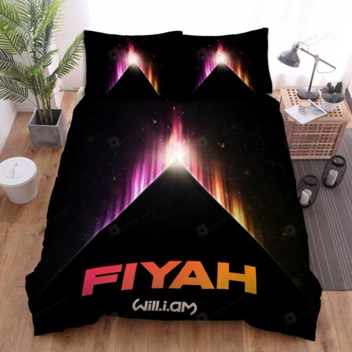 Will.I.Am Fiyah Bed Sheets Spread Comforter Duvet Cover Bedding Sets