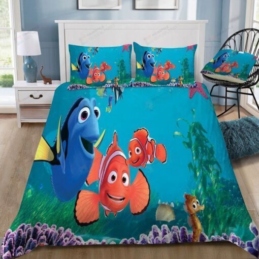 Disney Finding Nemo 4 Duvet Cover Bedding Set