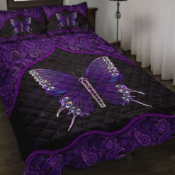 Butterfly Quilt Bedding Set