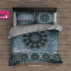 Boho Cotton Bed Sheets Spread Comforter Duvet Cover Bedding Sets