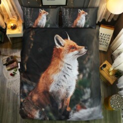 Fox Collection 09 3d Duvet Cover Bedding Set