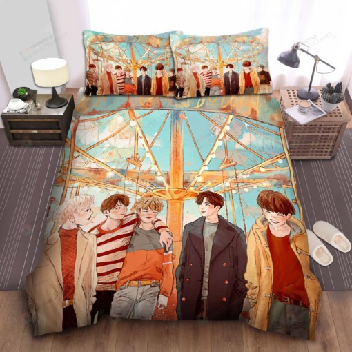 Bts Bed Sheets Spread Comforter Duvet Cover Bedding Sets