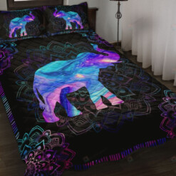 Magic Elephant Lover Quilt Bedding Set