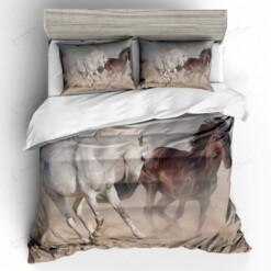 Horses Cotton Bed Sheets Spread Comforter Duvet Cover Bedding Sets