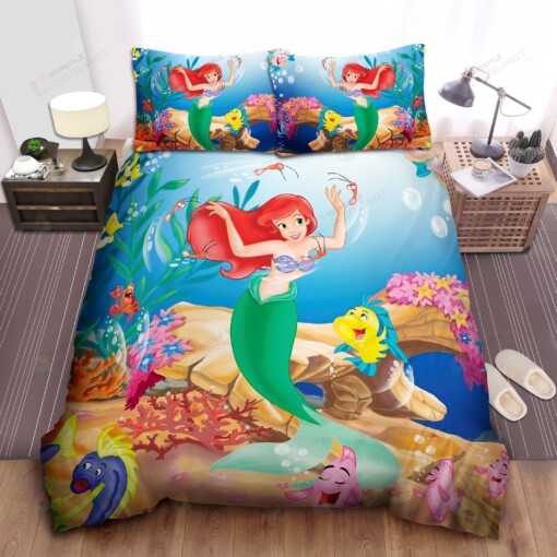 Disney Ariel The Little Mermaid Bedding Set