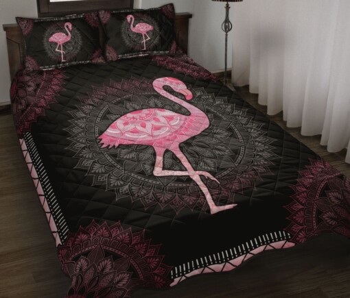 Flamingo Quilt Bed Sheets Duvet Cover Bedding Sets
