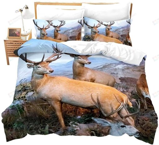Deer Bed Sheets Duvet Cover Bedding Sets