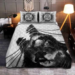 Fenrir Wolf Viking Quilt Bedding Set