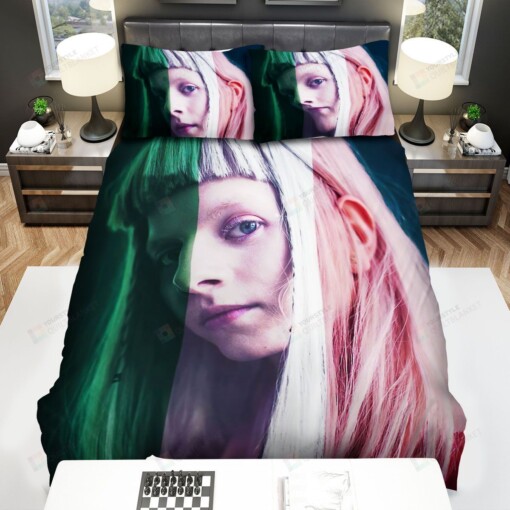 Aurora Glamour Bed Sheets Spread Comforter Duvet Cover Bedding Sets