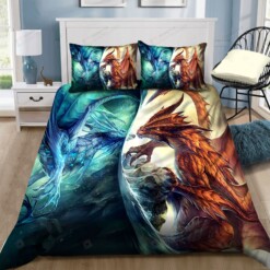 Dragon Bed Sheets Spread Duvet Cover Bedding Set