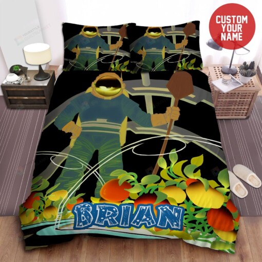 Personalized Farmer Custom Name Duvet Cover Bedding Set