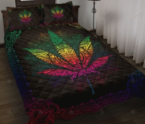 Weed Quilt Bedding Set