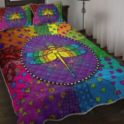 Dragonfly Hippiness Quilt Bedding Set