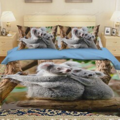 Koala Bedding Set (Duvet Cover & Pillow Cases)