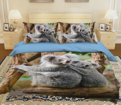 Koala Bedding Set (Duvet Cover & Pillow Cases)