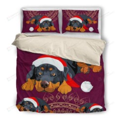 Rottweiler Cotton Bed Sheets Spread Comforter Duvet Cover Bedding Sets