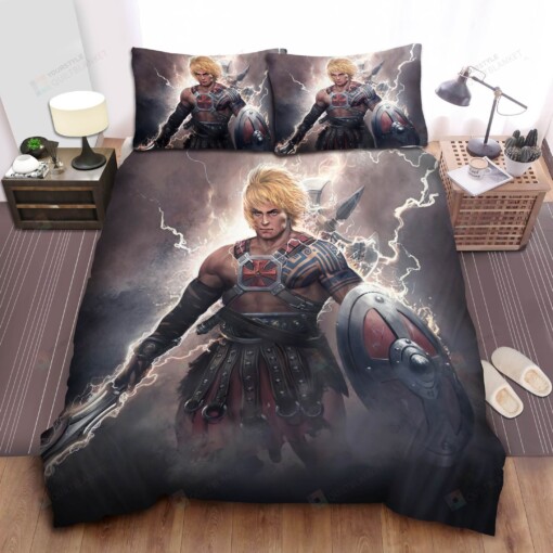 He-Man Bed Sheets Spread Comforter Duvet Cover Bedding Sets