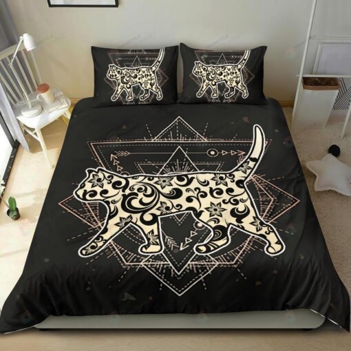 Cat Cotton Bed Sheets Spread Comforter Duvet Cover Bedding Sets