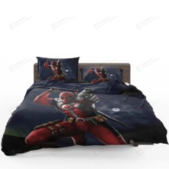 Bedding Set Deadpool Digital Paint Art (Duvet Cover & Pillow Cases)