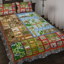 Love CamPing Quilt Bedding Set