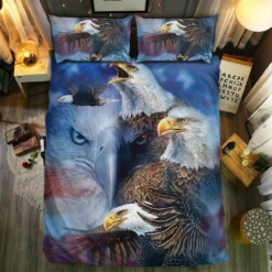 Eagles Collection 280814 3d Duvet Cover Bedding Set