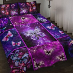 Butterfly Quilt Bedding Set