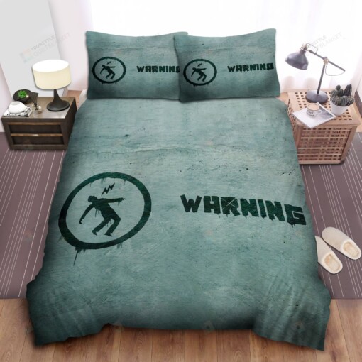 Warning Signal Bed Sheets Spread Duvet Cover Bedding Sets