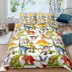 Dinosaurs Bed Sheets Duvet Cover Bedding Sets