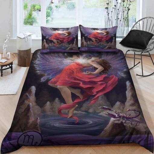 Scorpio Cotton Bed Sheets Spread Comforter Duvet Cover Bedding Sets