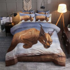 Caracal Bedding Set Bed Sheets Spread Comforter Duvet Cover Bedding Sets