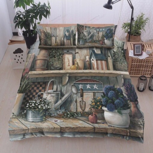 Gardening Cotton Bed Sheets Spread Comforter Duvet Cover Bedding Sets