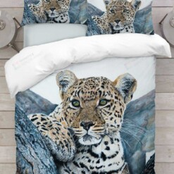 Leopard Bedding Set Bed Sheets Spread Comforter Duvet Cover Bedding Sets