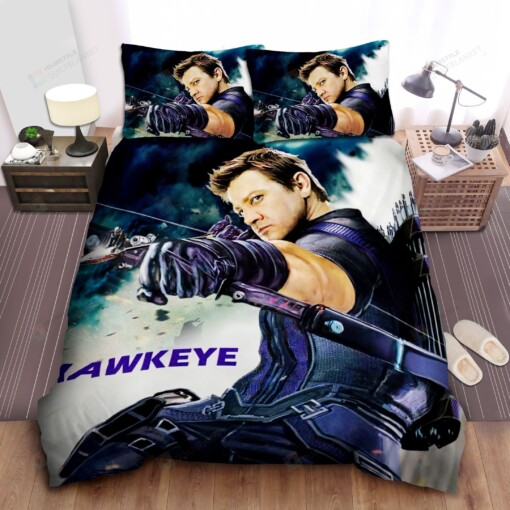 Marvel Hawkeye Bed Sheets Spread Comforter Duvet Cover Bedding Sets
