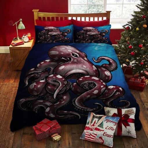 Octopus Bed Sheets Duvet Cover Bedding Set