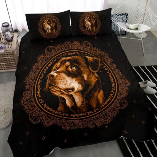 Rottweiler Mancir 3D Bedding set Bed Sheets Spread Comforter Duvet Cover Bedding Sets