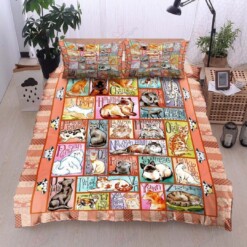 Cats Bedding Set Bed Sheets Spread Comforter Duvet Cover Bedding Sets