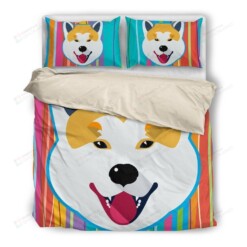 Akita Cotton Bed Sheets Spread Comforter Duvet Cover Bedding Sets