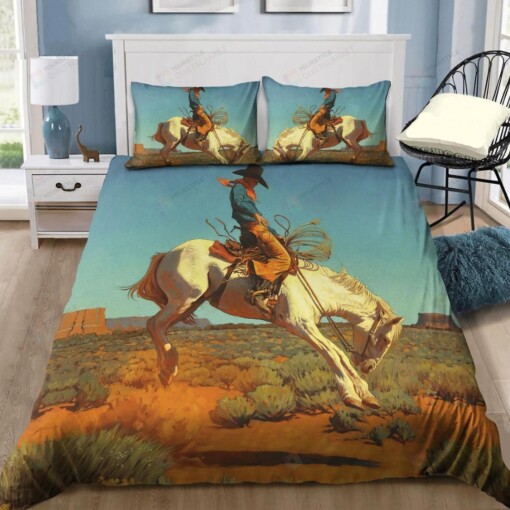 Cowboy Style Duvet Cover Bedding Set