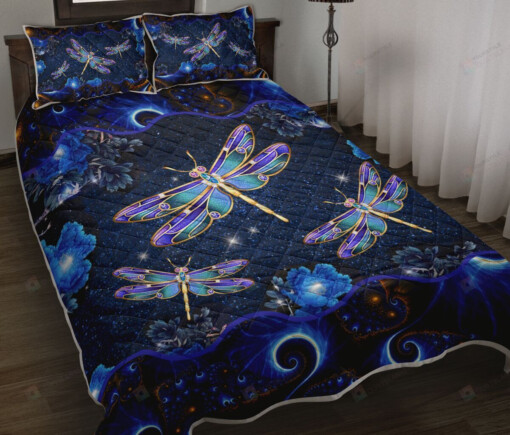 Dragonfly Mystery Quilt Bedding Set