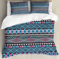 Boho Cotton Bed Sheets Spread Comforter Duvet Cover Bedding Sets