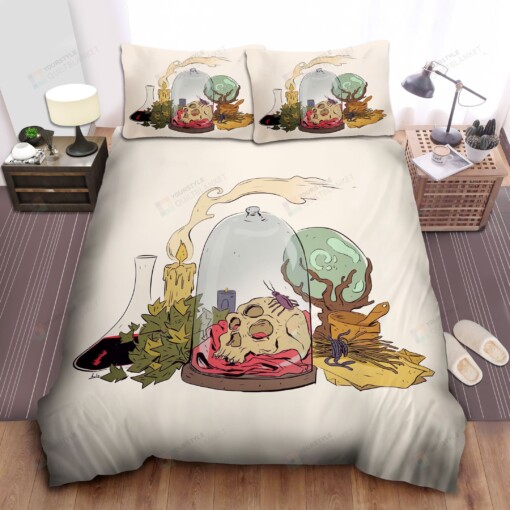 Witchcraft Print Bed Sheets Spread Comforter Duvet Cover Bedding Sets