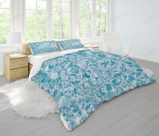 Ocean Cotton Bed Sheets Spread Comforter Duvet Cover Bedding Sets