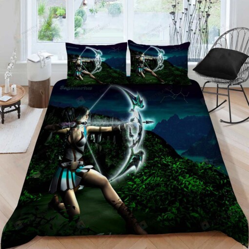 Sagittarius Cotton Bed Sheets Spread Comforter Duvet Cover Bedding Sets