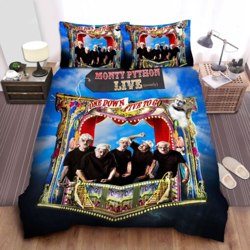 Monty Python Bed Sheets Spread Comforter Duvet Cover Bedding Sets