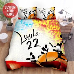 Customize Basketball Duvet Cover Bedding Set