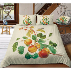 Peach Tree Bedding Set Bed Sheets Spread Comforter Duvet Cover Bedding Sets