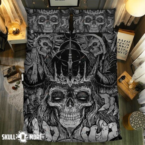 Skull King Black Sabbath Bedding Set (Duvet Cover & Pillow Cases)