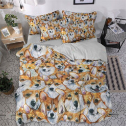 Corgi Tt290819t Cotton  Duvet Cover Bedding Sets