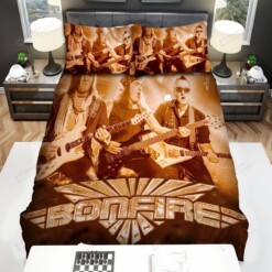 Bonfire Liveshow Bed Sheets Spread Comforter Duvet Cover Bedding Sets