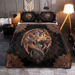 Dragon Quilt Bedding Set